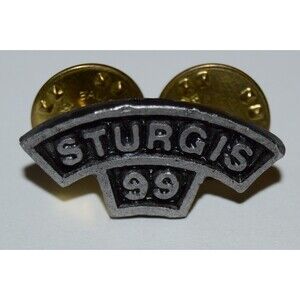 1999 Sturgis Harley Davidson Motorcycles Pin Pinback Hat Jacket Lapel 90s